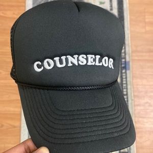 Camp High “Counselor” trucker hat